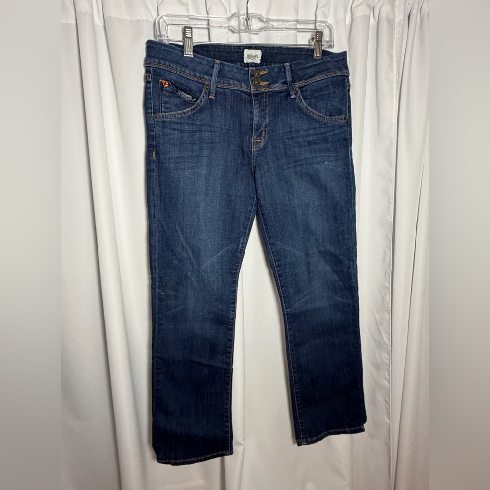 HUDSON Beth Baby Bootcut Crop Jeans size 30